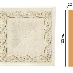 Вставка цветная DECOMASTER D207-6 (100*100*22мм)